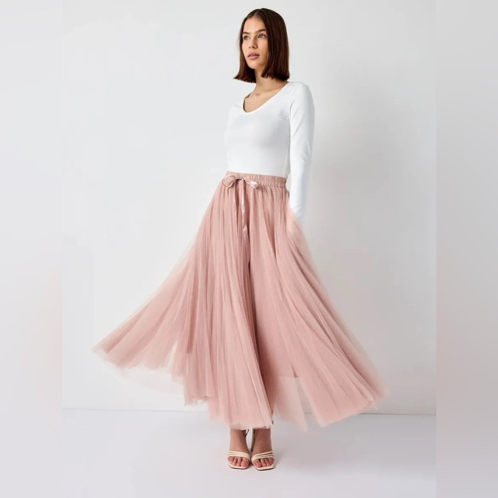 Aria Tulle Skirt Blush Pink M/L ✨NWT